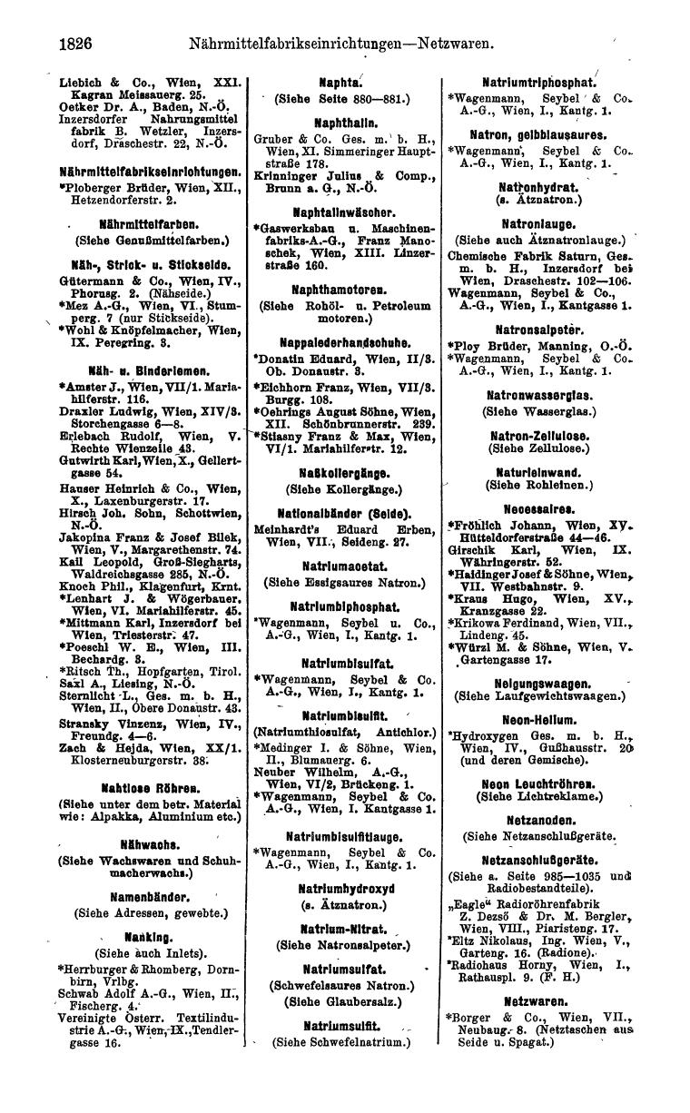 Compass. Industrielles Jahrbuch 1932: Österreich. - Seite 1892