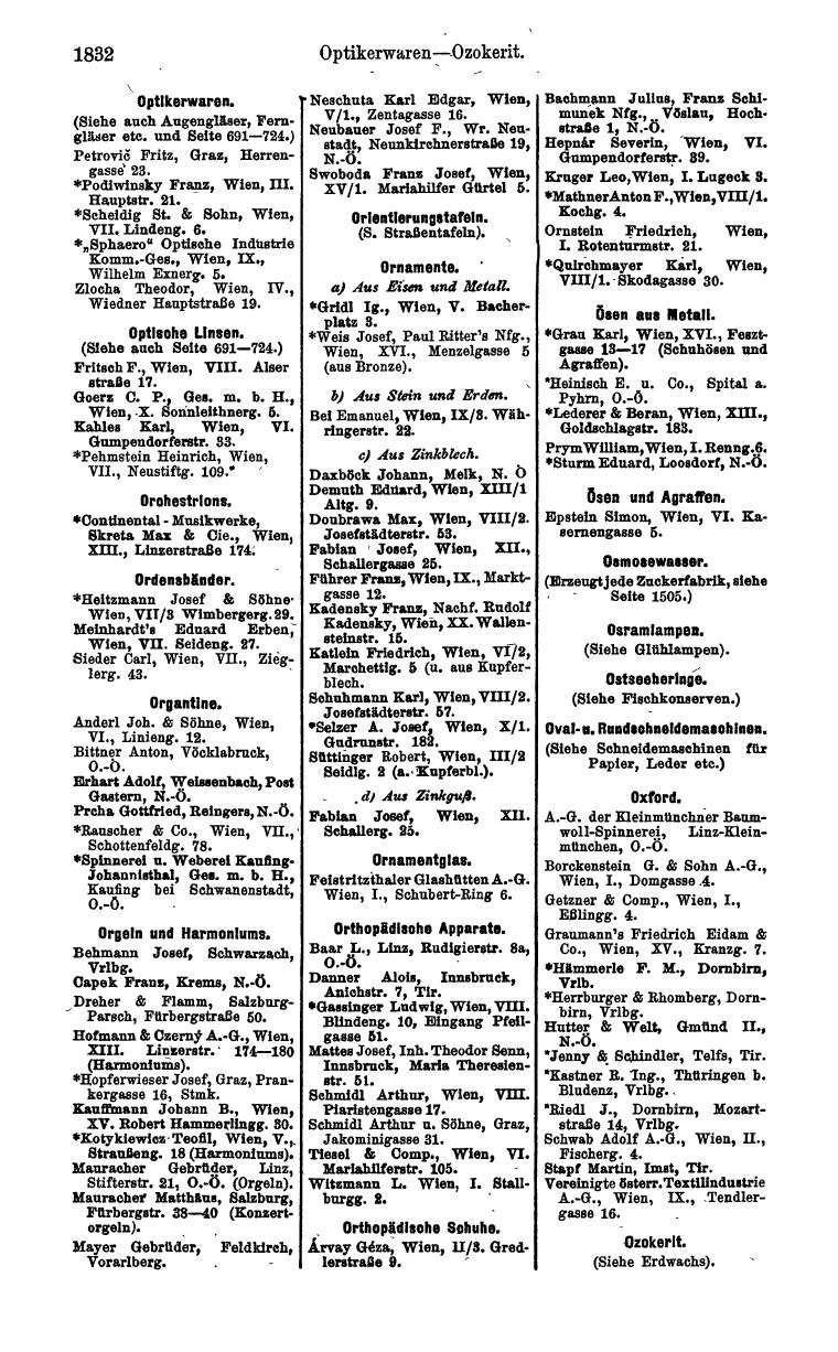 Compass. Industrielles Jahrbuch 1932: Österreich. - Seite 1898