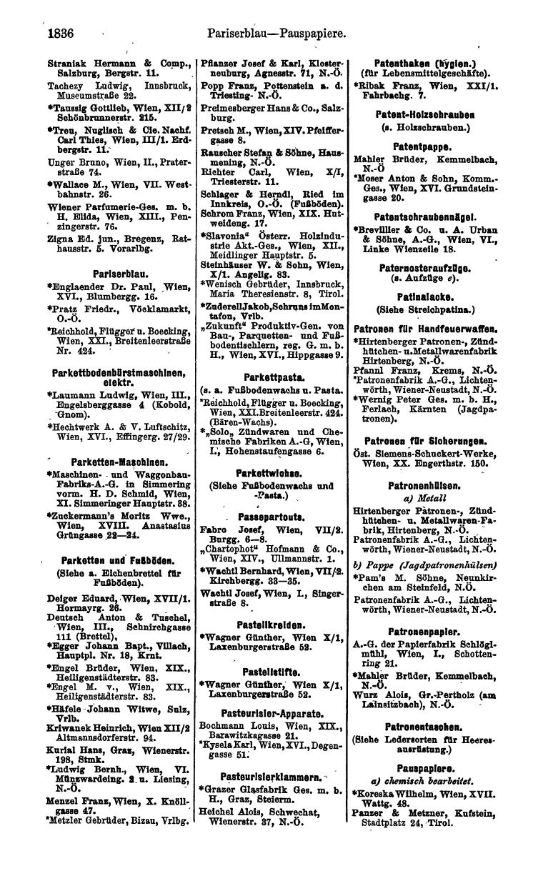 Compass. Industrielles Jahrbuch 1932: Österreich. - Seite 1902