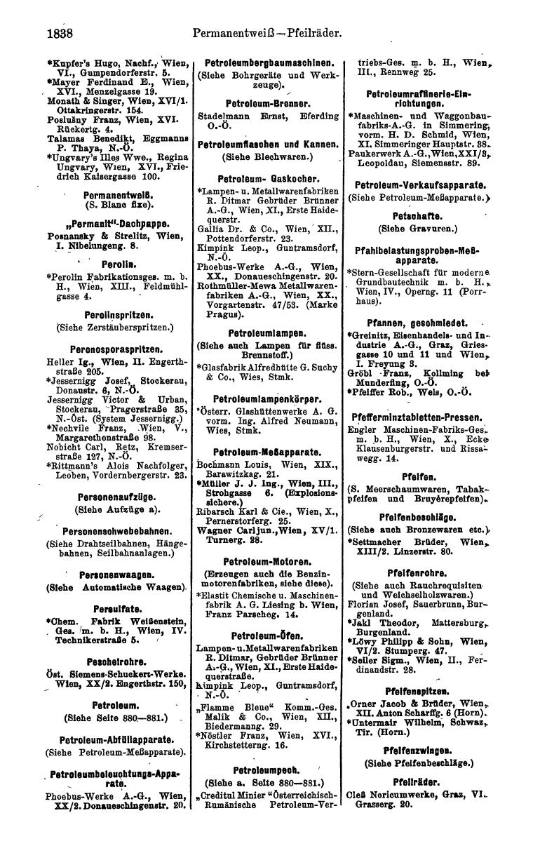 Compass. Industrielles Jahrbuch 1932: Österreich. - Seite 1904