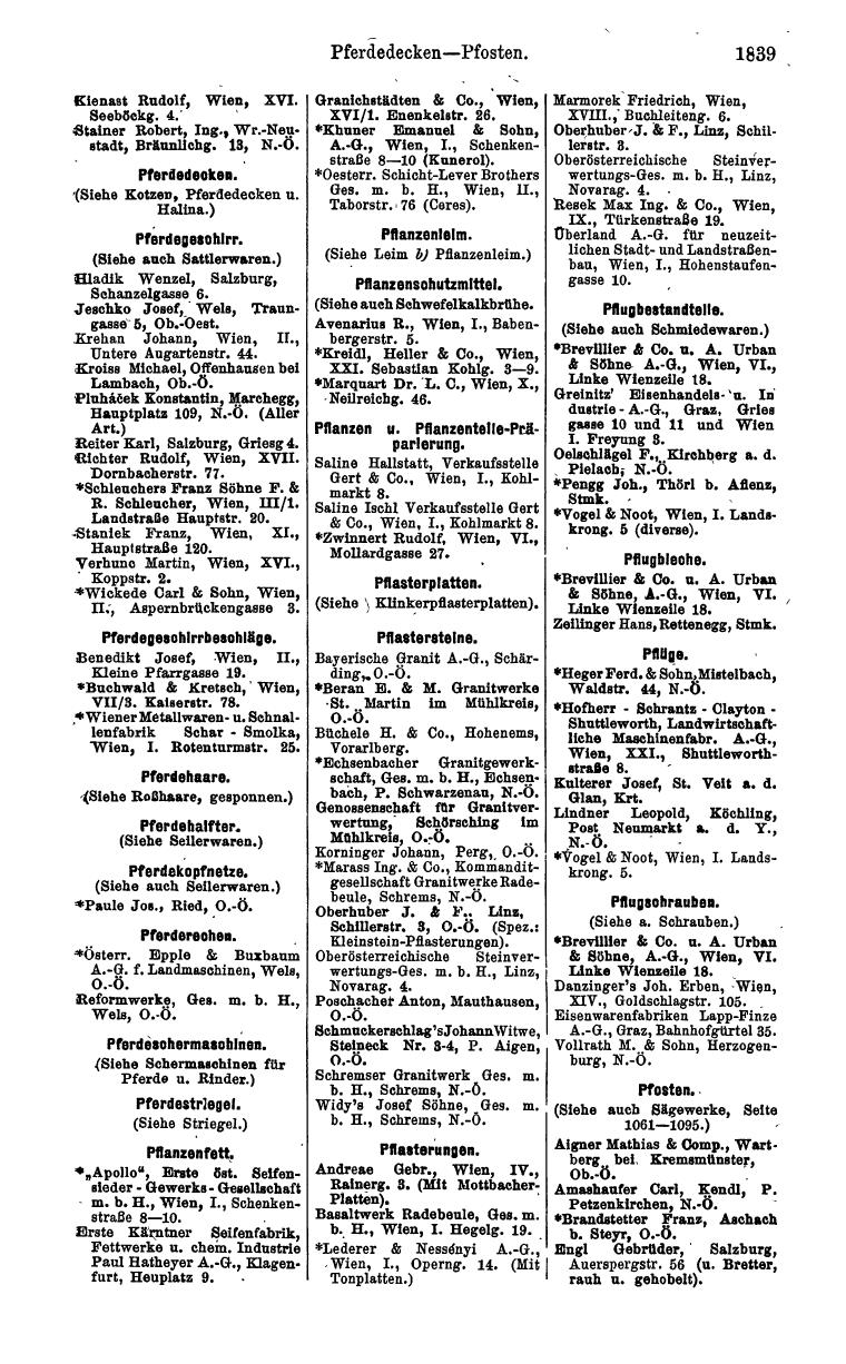 Compass. Industrielles Jahrbuch 1932: Österreich. - Seite 1905