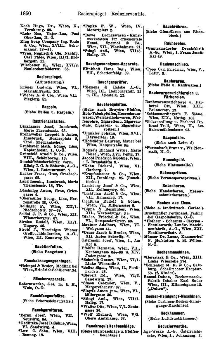 Compass. Industrielles Jahrbuch 1932: Österreich. - Seite 1916