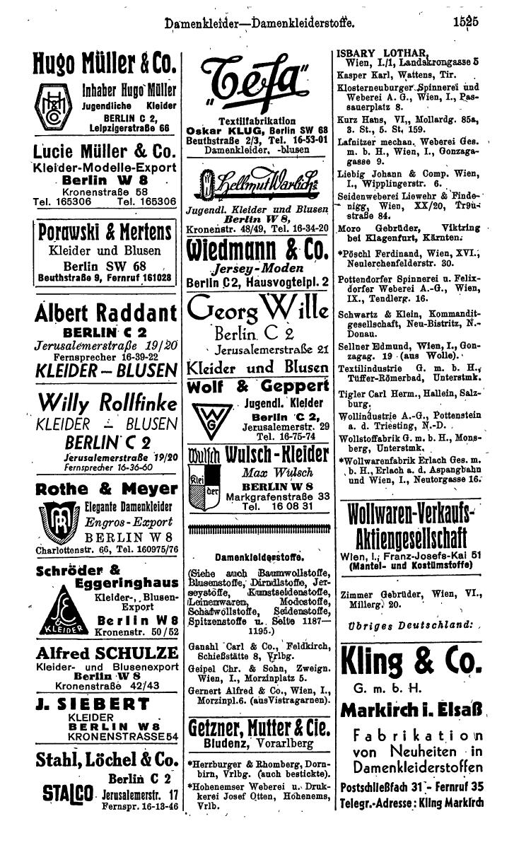 Compass. Kommerzielles Jahrbuch 1943: Ostmark. - Page 1693