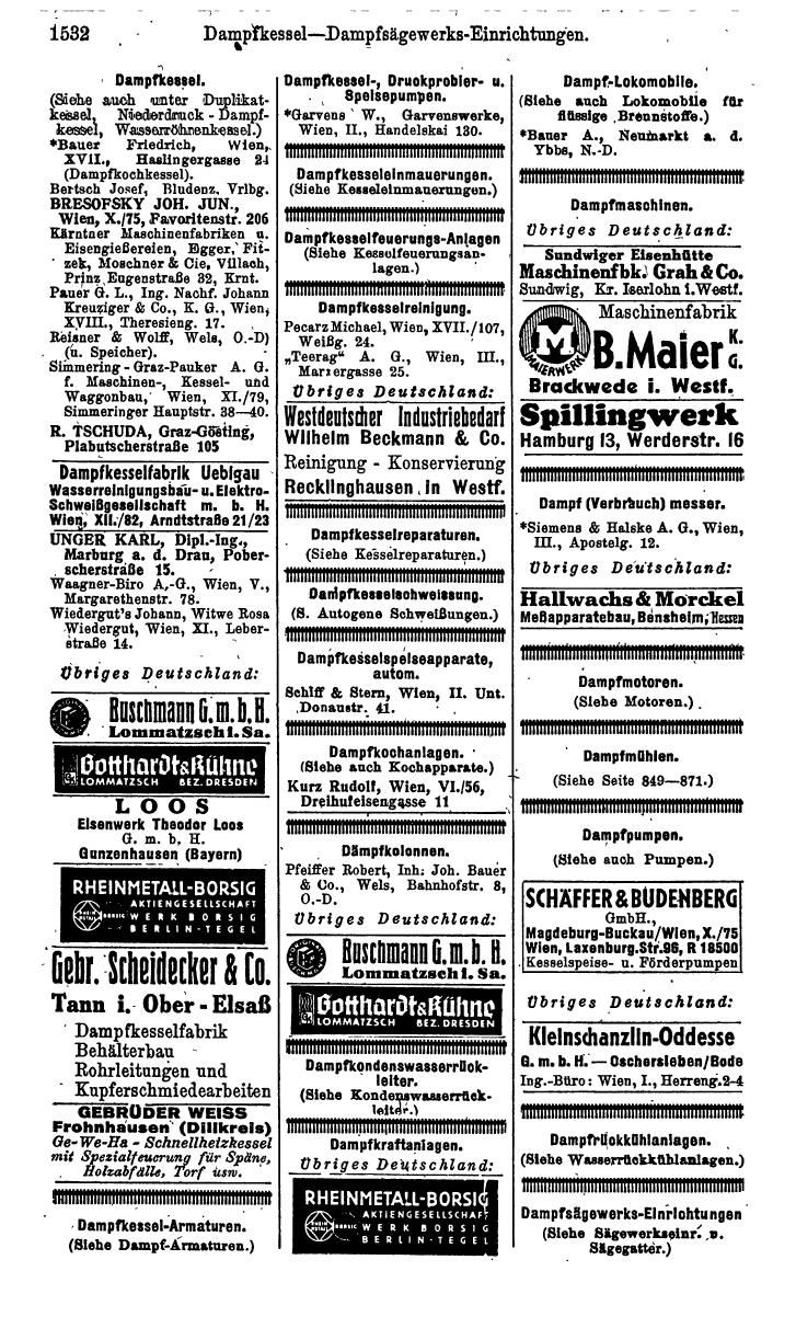 Compass. Kommerzielles Jahrbuch 1943: Ostmark. - Page 1700