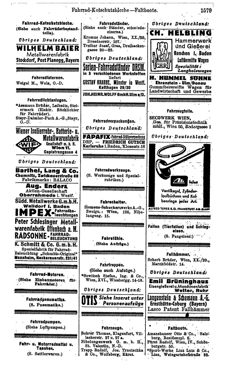 Compass. Kommerzielles Jahrbuch 1943: Ostmark. - Page 1747