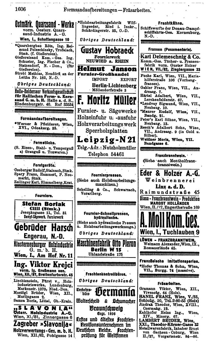 Compass. Kommerzielles Jahrbuch 1943: Ostmark. - Page 1774