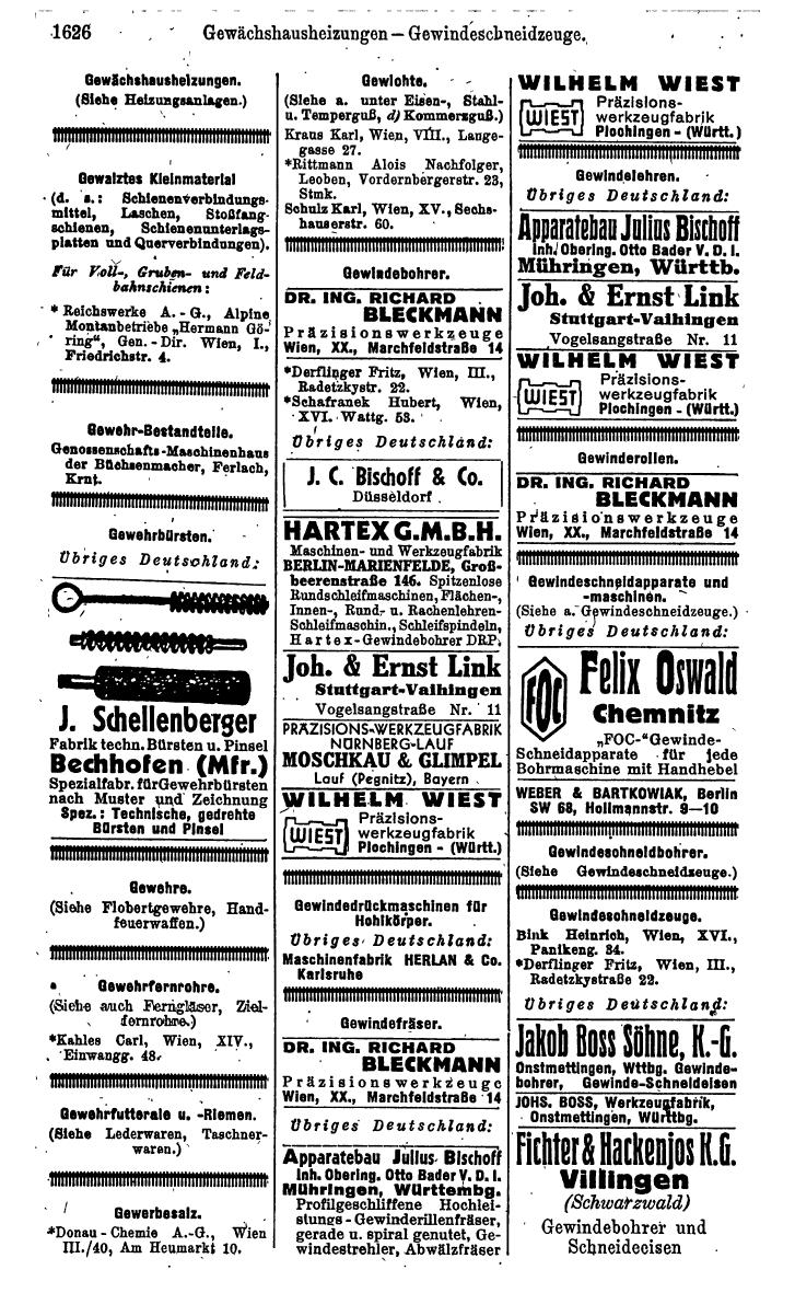 Compass. Kommerzielles Jahrbuch 1943: Ostmark. - Page 1794