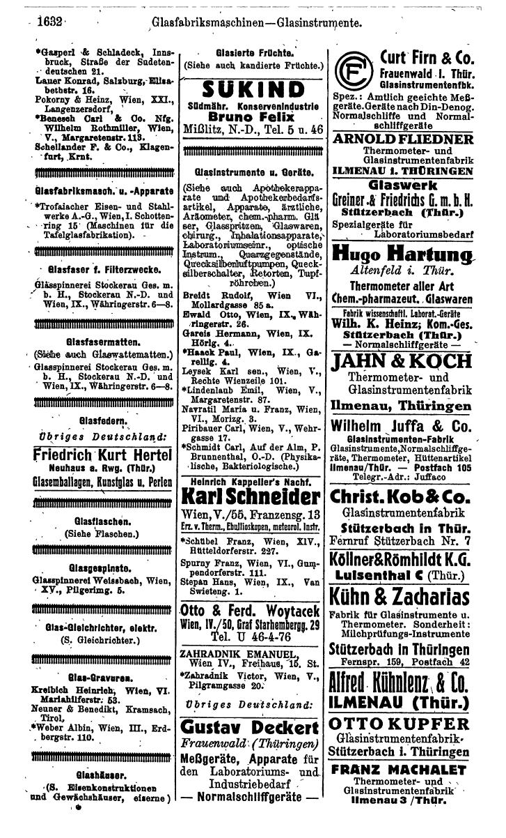 Compass. Kommerzielles Jahrbuch 1943: Ostmark. - Page 1800