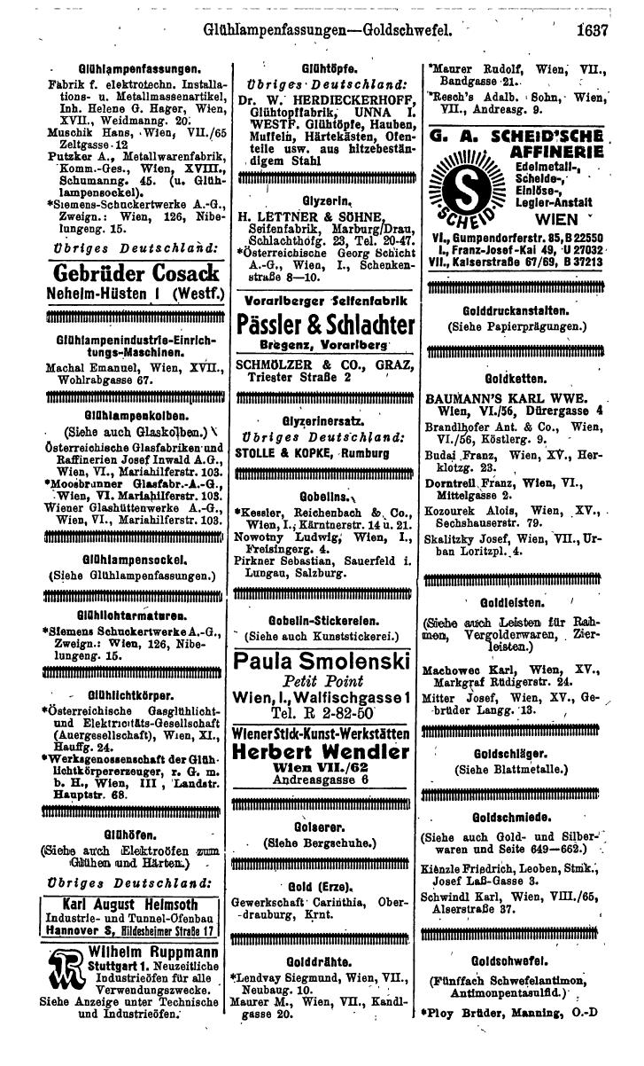 Compass. Kommerzielles Jahrbuch 1943: Ostmark. - Page 1805