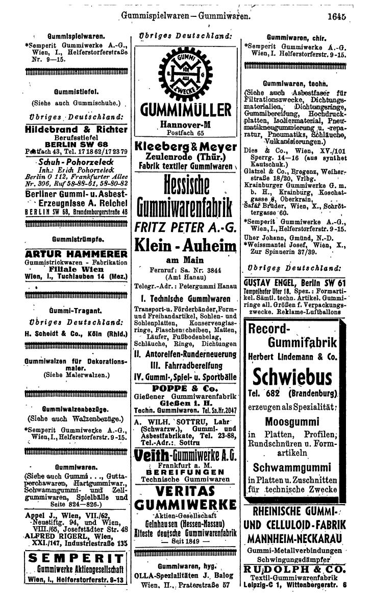 Compass. Kommerzielles Jahrbuch 1943: Ostmark. - Page 1813