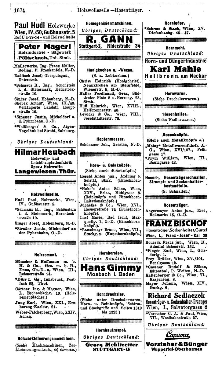 Compass. Kommerzielles Jahrbuch 1943: Ostmark. - Page 1842