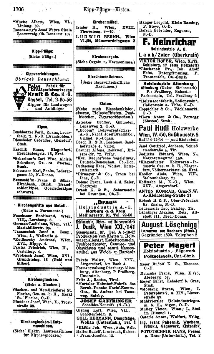 Compass. Kommerzielles Jahrbuch 1943: Ostmark. - Page 1874