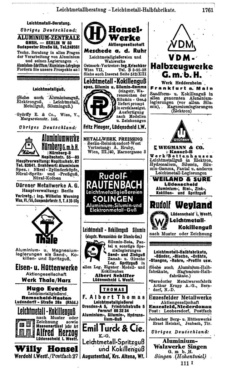 Compass. Kommerzielles Jahrbuch 1943: Ostmark. - Page 1929