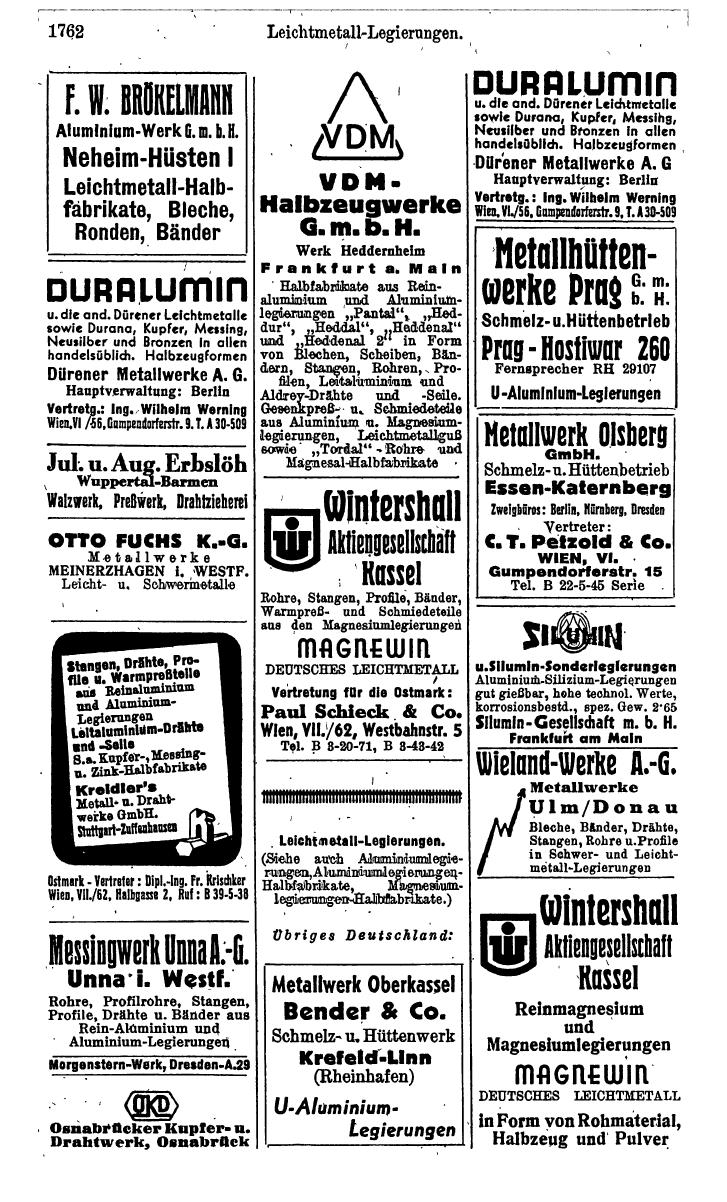 Compass. Kommerzielles Jahrbuch 1943: Ostmark. - Page 1930