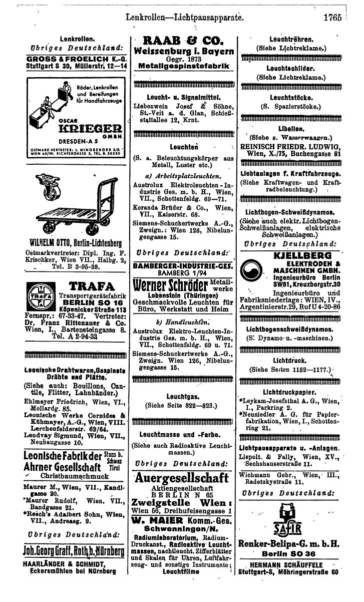 Compass. Kommerzielles Jahrbuch 1943: Ostmark. - Page 1933