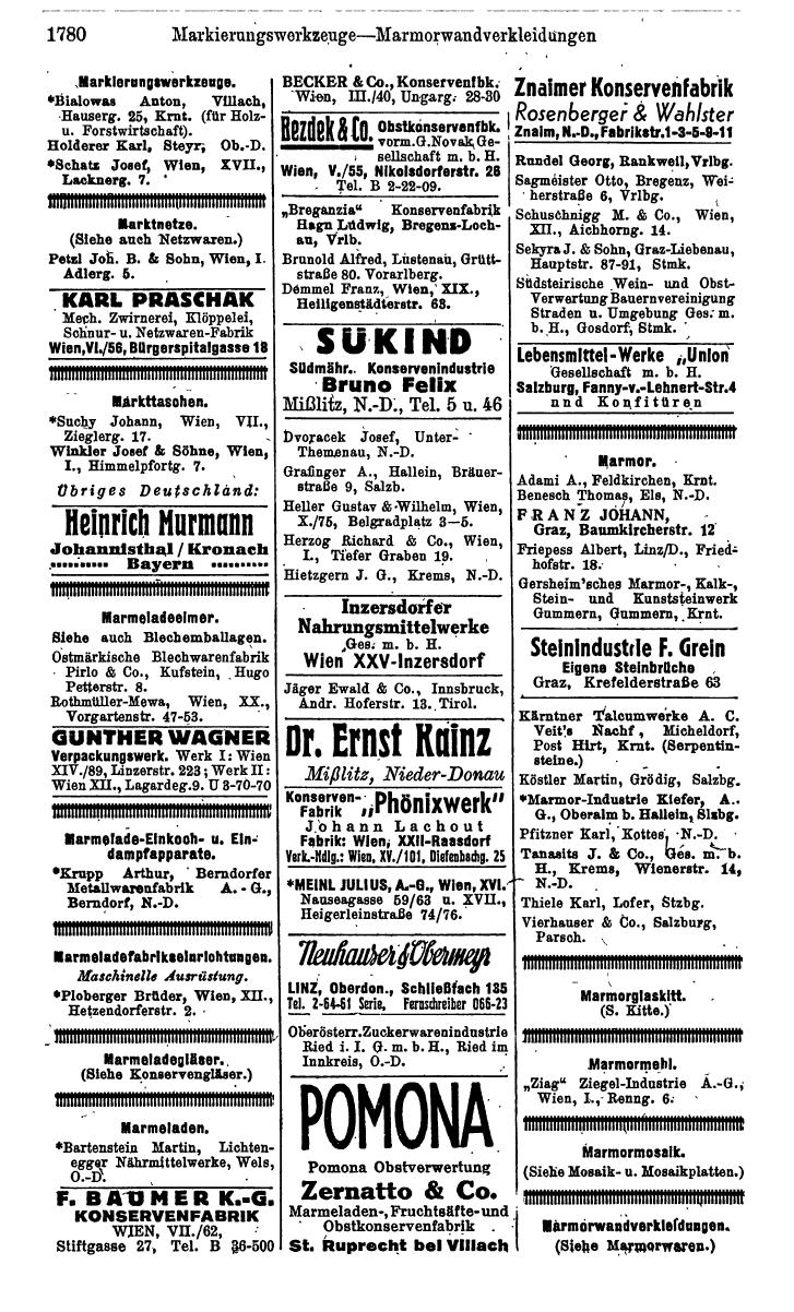 Compass. Kommerzielles Jahrbuch 1943: Ostmark. - Page 1948