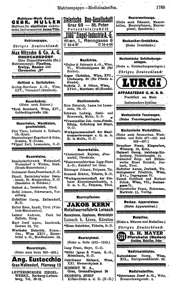 Compass. Kommerzielles Jahrbuch 1943: Ostmark. - Page 1953