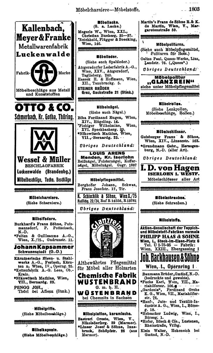 Compass. Kommerzielles Jahrbuch 1943: Ostmark. - Page 1971