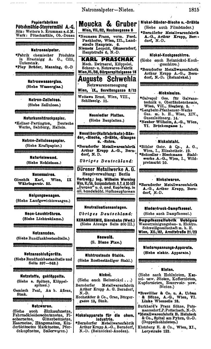 Compass. Kommerzielles Jahrbuch 1943: Ostmark. - Page 1983