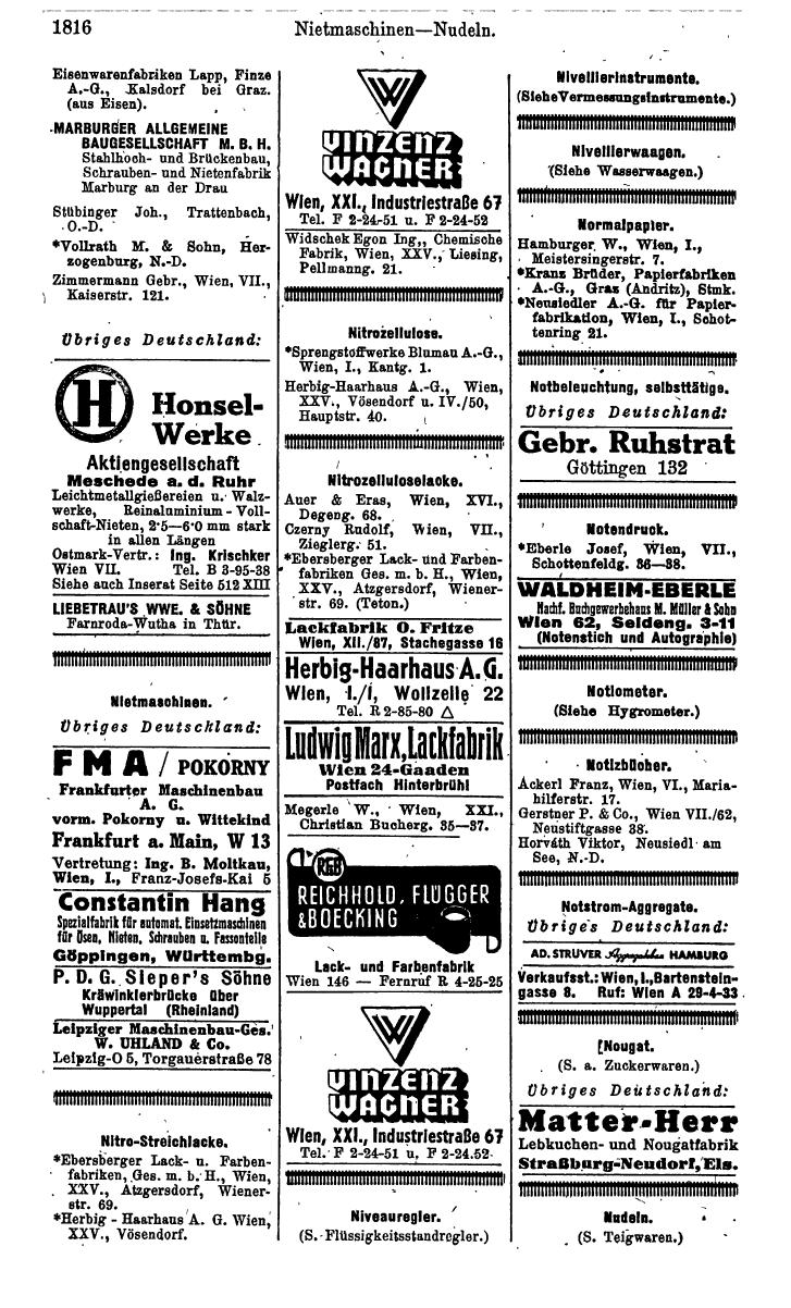 Compass. Kommerzielles Jahrbuch 1943: Ostmark. - Page 1984