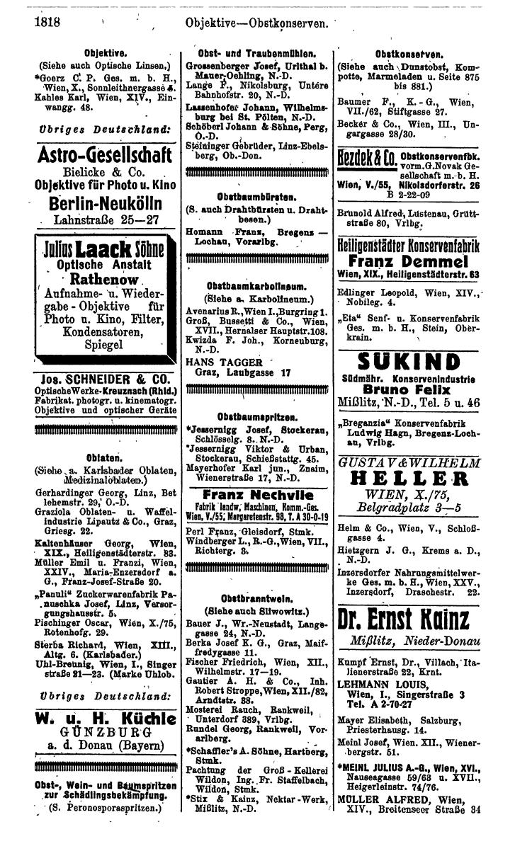 Compass. Kommerzielles Jahrbuch 1943: Ostmark. - Page 1986
