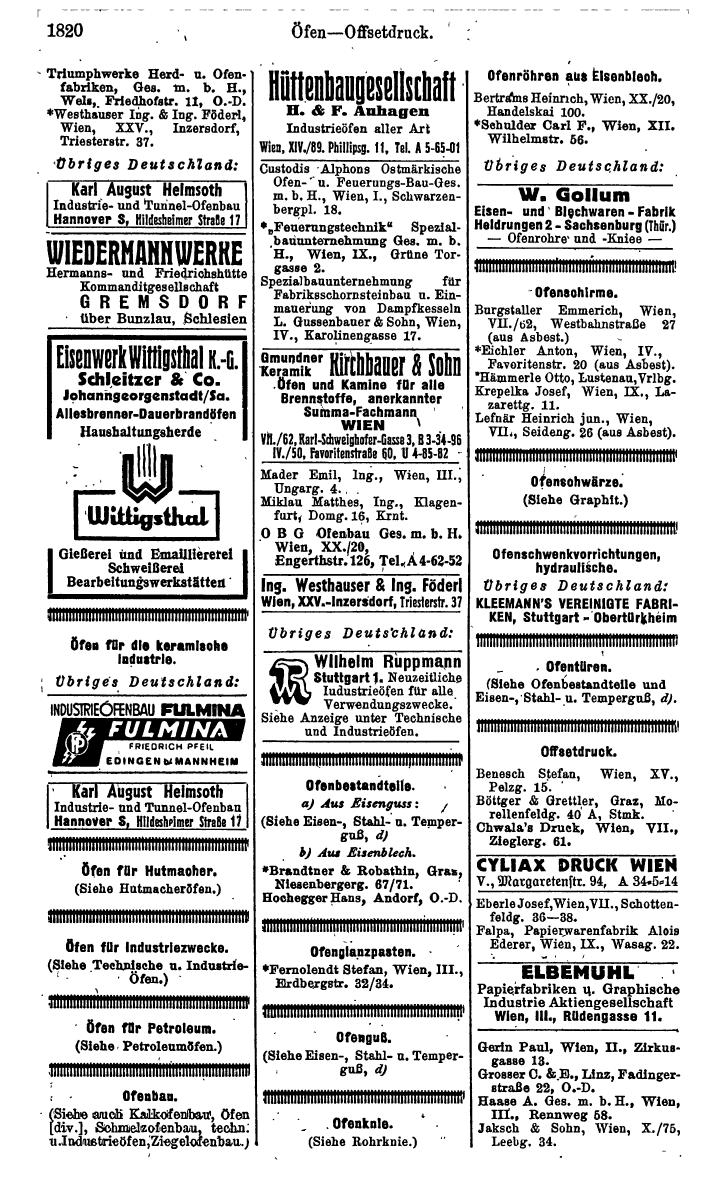 Compass. Kommerzielles Jahrbuch 1943: Ostmark. - Page 1988
