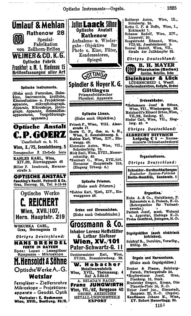 Compass. Kommerzielles Jahrbuch 1943: Ostmark. - Page 1993