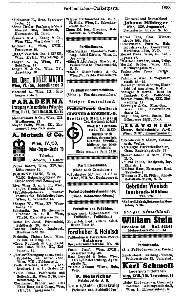 Compass. Kommerzielles Jahrbuch 1943: Ostmark. - Page 2001