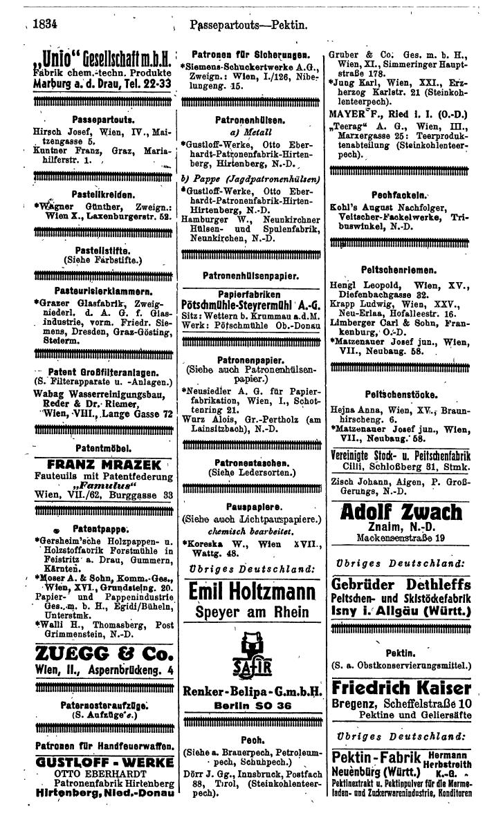 Compass. Kommerzielles Jahrbuch 1943: Ostmark. - Page 2002