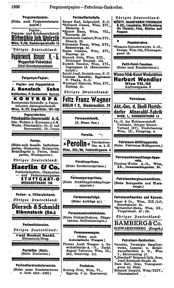 Compass. Kommerzielles Jahrbuch 1943: Ostmark. - Page 2004