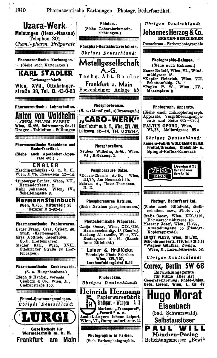 Compass. Kommerzielles Jahrbuch 1943: Ostmark. - Page 2008