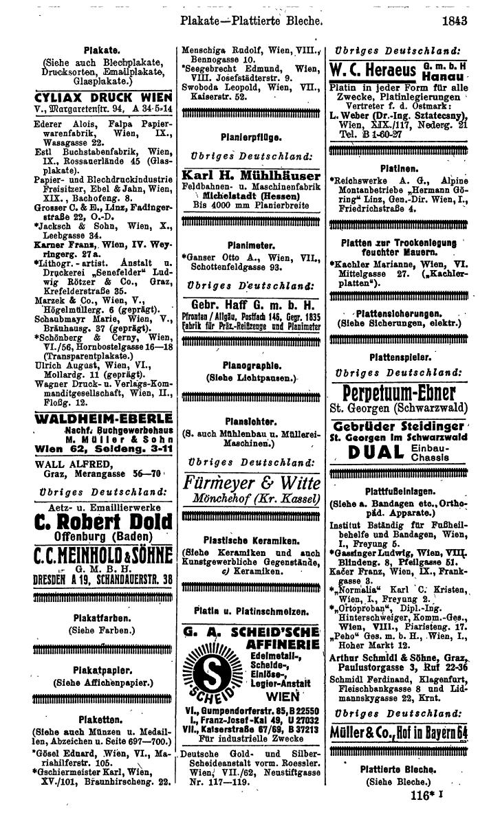 Compass. Kommerzielles Jahrbuch 1943: Ostmark. - Page 2011