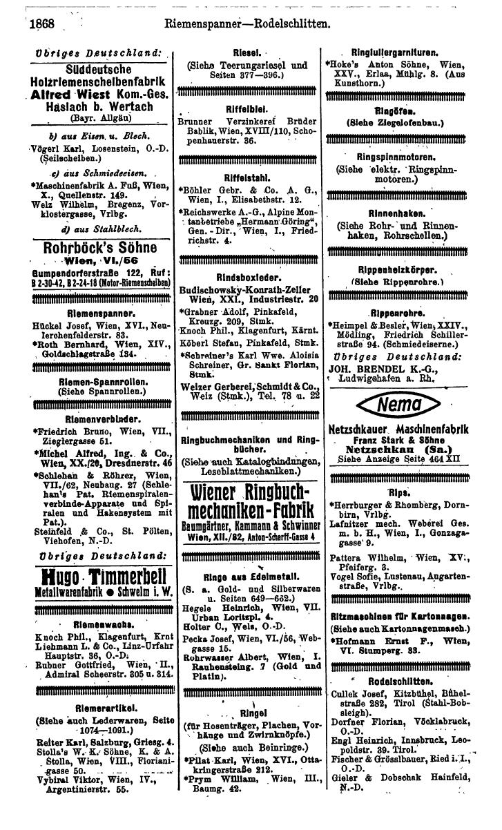 Compass. Kommerzielles Jahrbuch 1943: Ostmark. - Page 2036