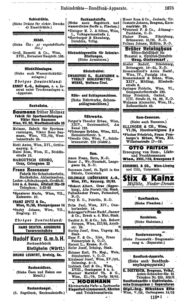 Compass. Kommerzielles Jahrbuch 1943: Ostmark. - Page 2043