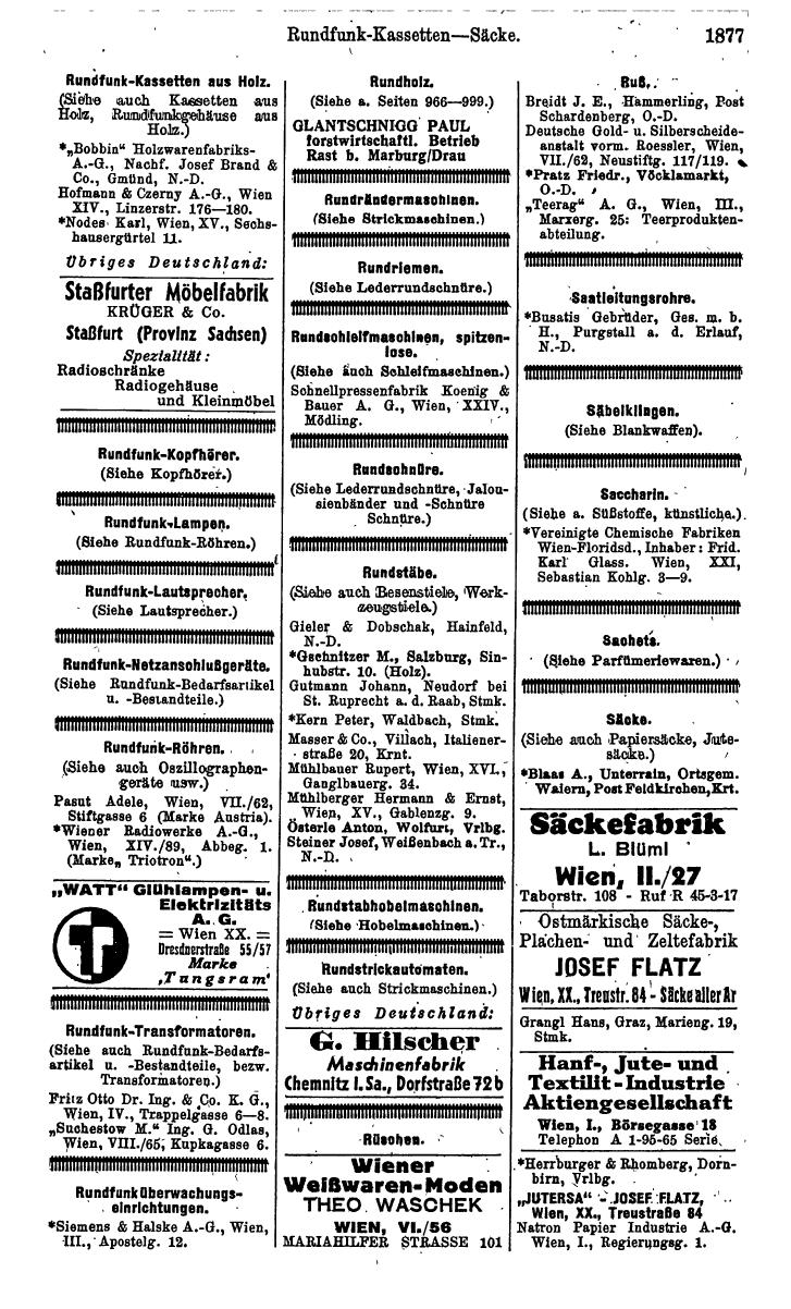Compass. Kommerzielles Jahrbuch 1943: Ostmark. - Page 2045