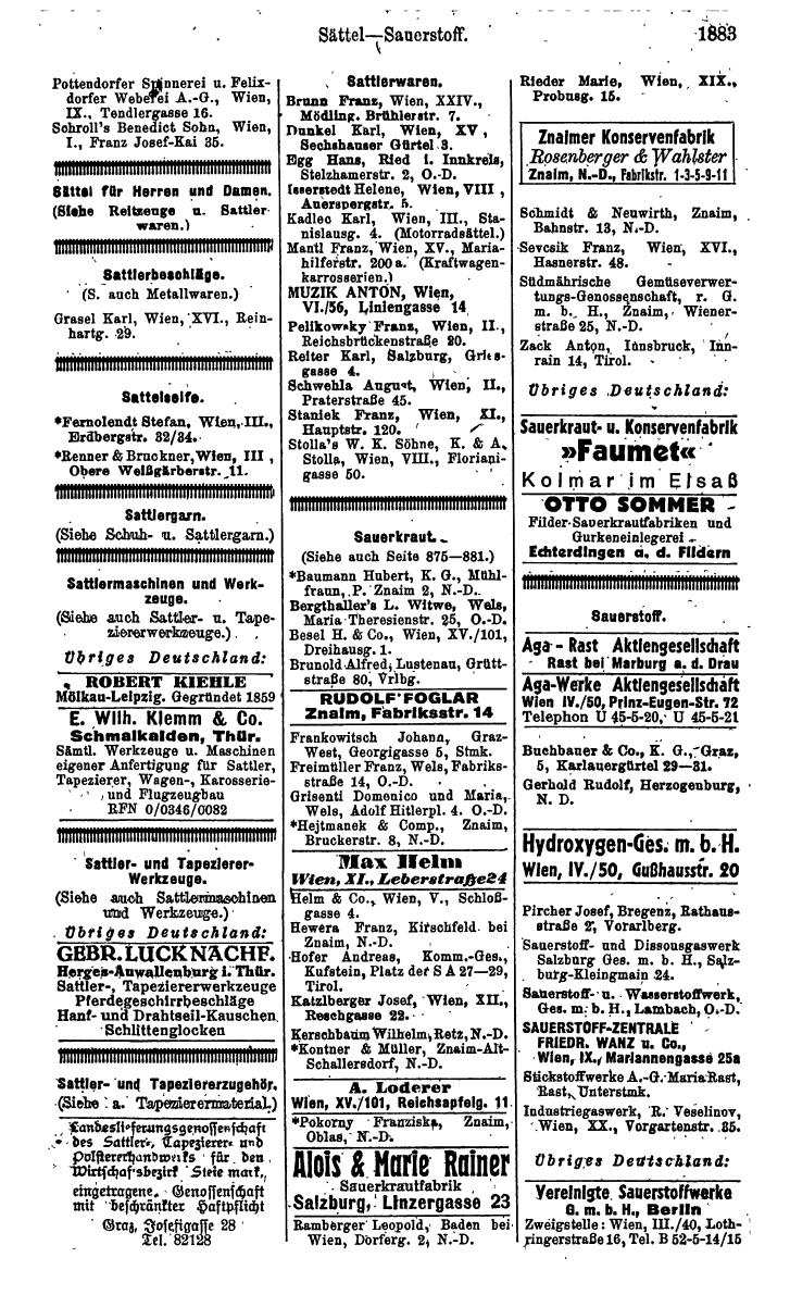 Compass. Kommerzielles Jahrbuch 1943: Ostmark. - Page 2051