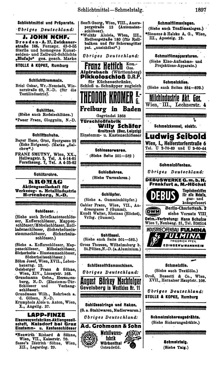 Compass. Kommerzielles Jahrbuch 1943: Ostmark. - Page 2065