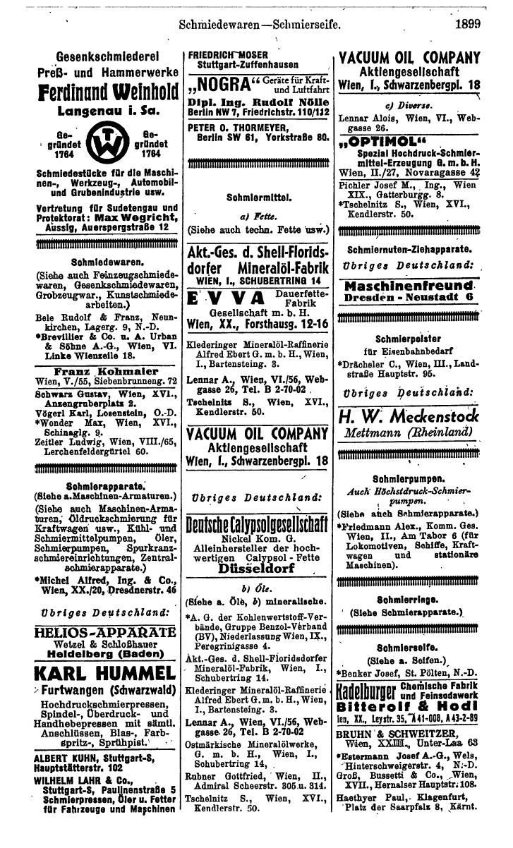 Compass. Kommerzielles Jahrbuch 1943: Ostmark. - Page 2067