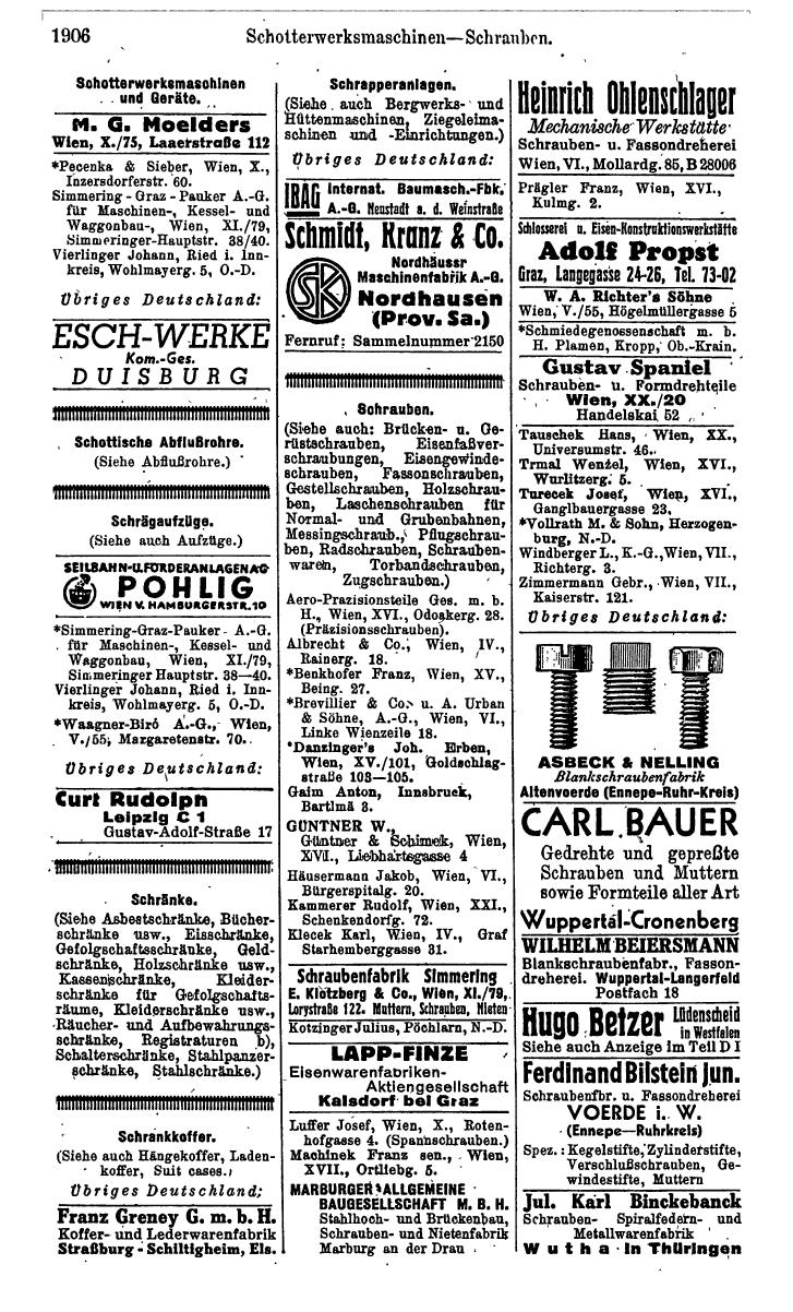 Compass. Kommerzielles Jahrbuch 1943: Ostmark. - Page 2074