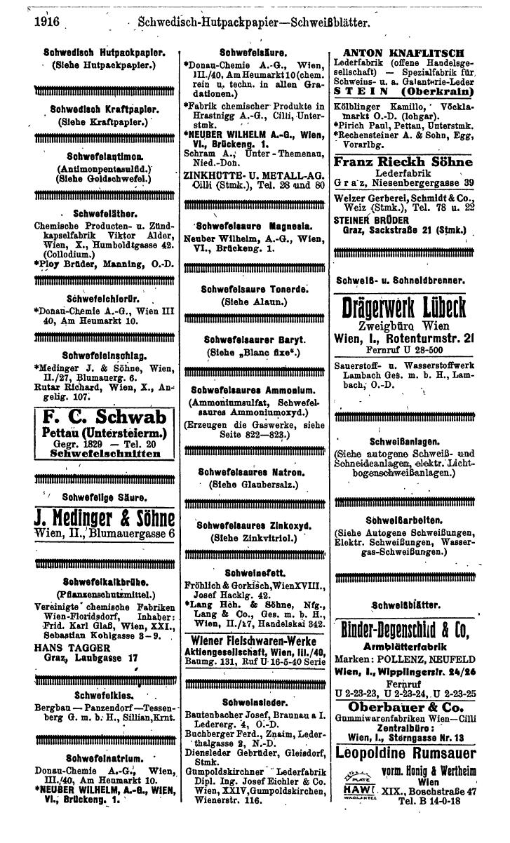 Compass. Kommerzielles Jahrbuch 1943: Ostmark. - Page 2084
