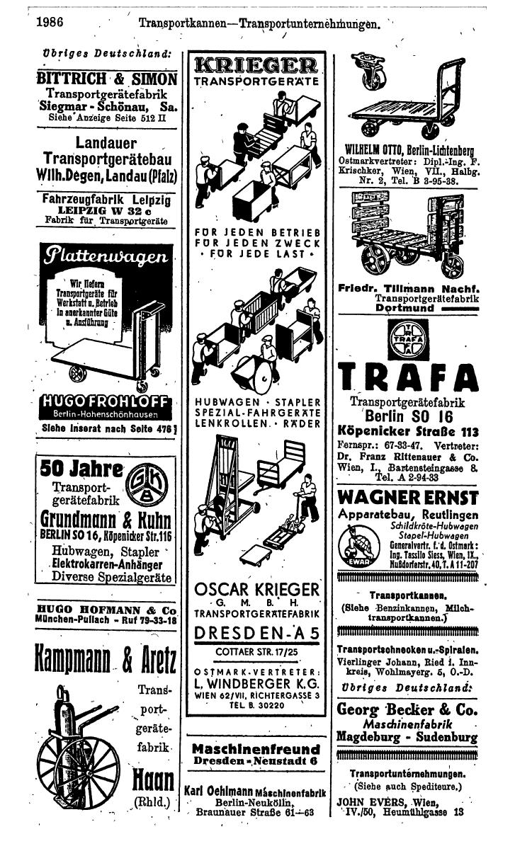 Compass. Kommerzielles Jahrbuch 1943: Ostmark. - Page 2154