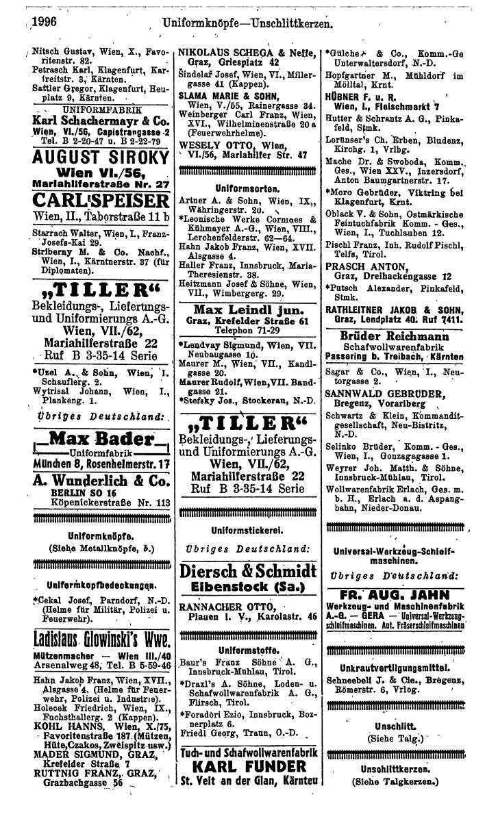 Compass. Kommerzielles Jahrbuch 1943: Ostmark. - Page 2164