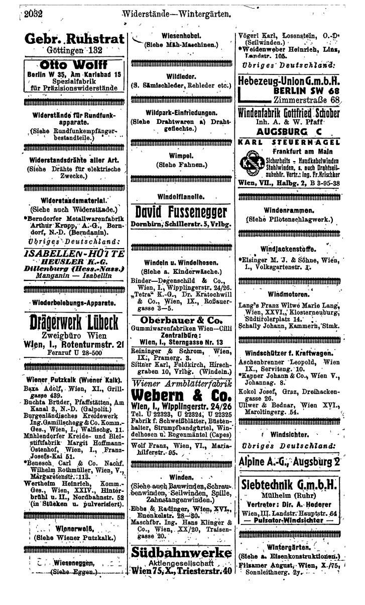 Compass. Kommerzielles Jahrbuch 1943: Ostmark. - Page 2200