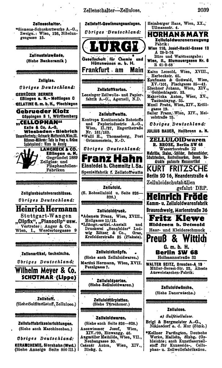 Compass. Kommerzielles Jahrbuch 1943: Ostmark. - Page 2207