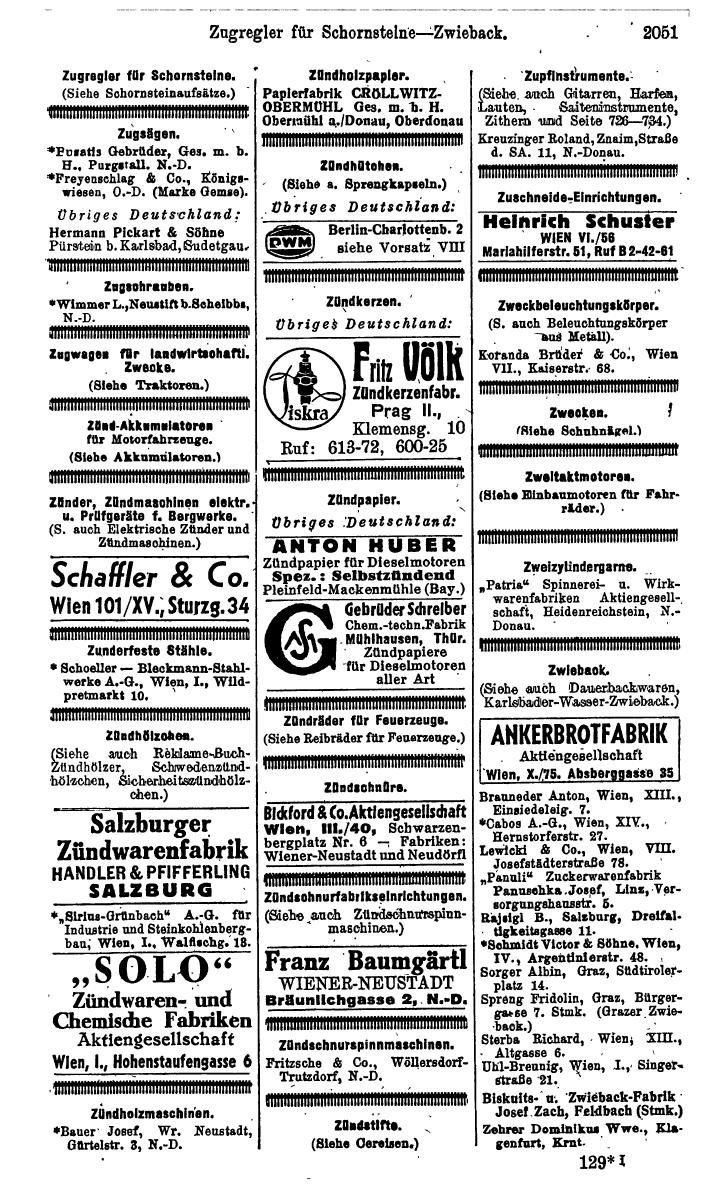 Compass. Kommerzielles Jahrbuch 1943: Ostmark. - Page 2219