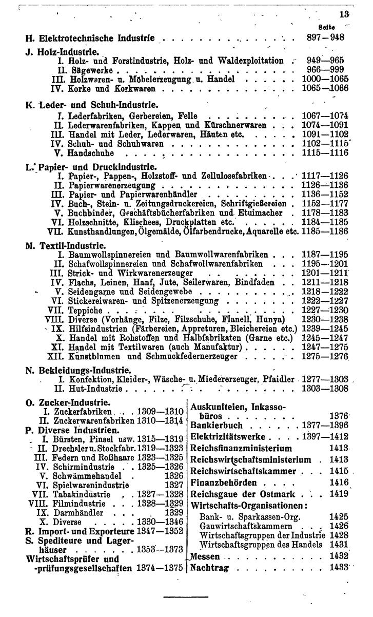 Compass. Kommerzielles Jahrbuch 1943: Ostmark. - Seite 23