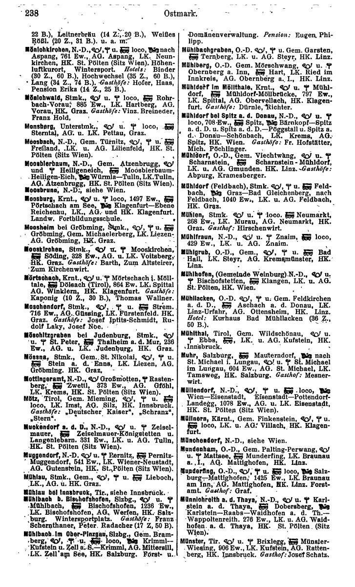 Compass. Kommerzielles Jahrbuch 1943: Ostmark. - Page 262