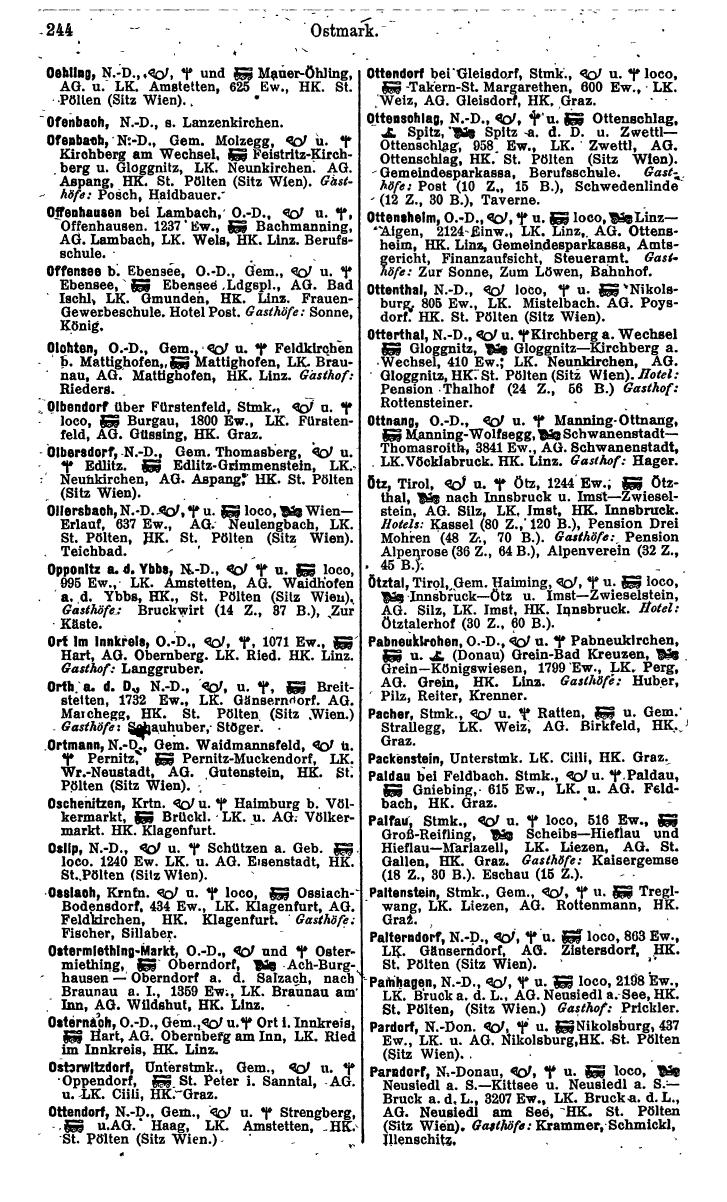 Compass. Kommerzielles Jahrbuch 1943: Ostmark. - Page 268