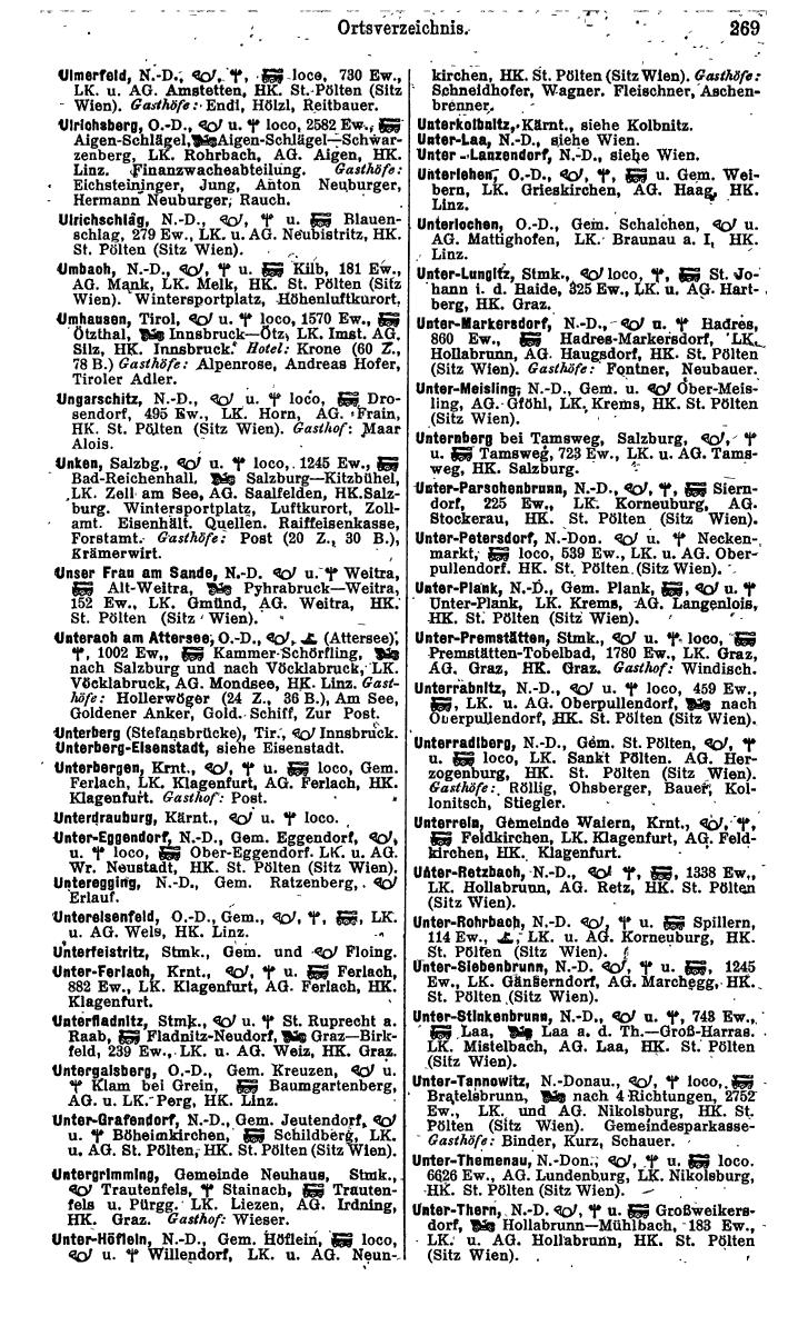 Compass. Kommerzielles Jahrbuch 1943: Ostmark. - Page 293