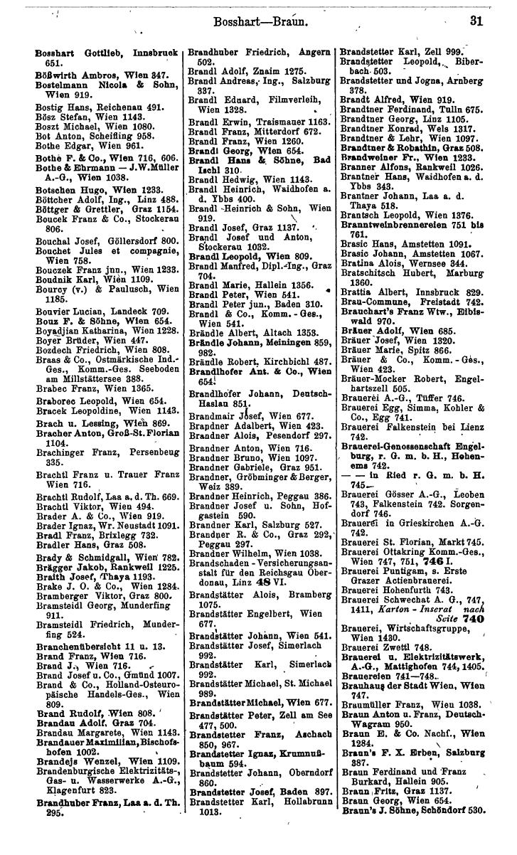 Compass. Kommerzielles Jahrbuch 1943: Ostmark. - Page 43